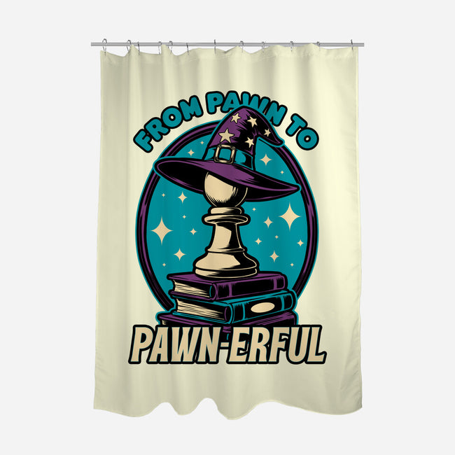 Wizard Pawn-None-Polyester-Shower Curtain-Studio Mootant