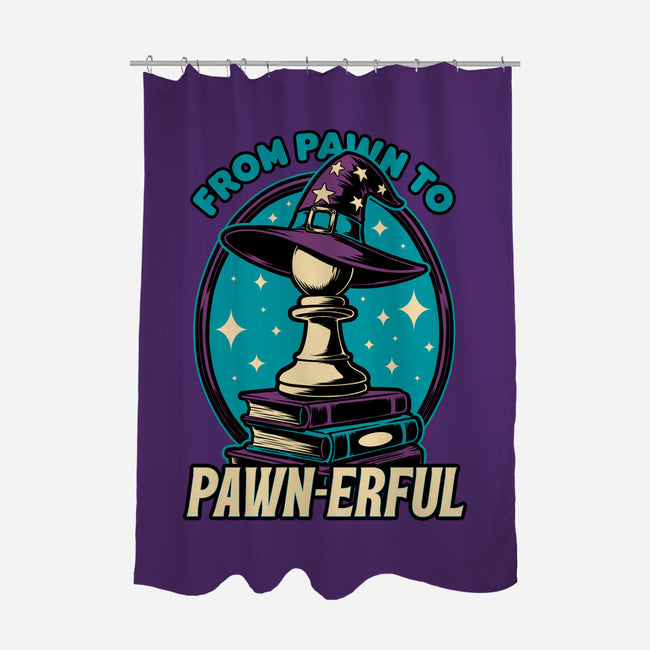 Wizard Pawn-None-Polyester-Shower Curtain-Studio Mootant