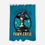 Wizard Pawn-None-Polyester-Shower Curtain-Studio Mootant