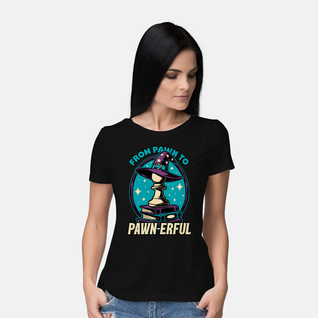 Wizard Pawn-Womens-Basic-Tee-Studio Mootant
