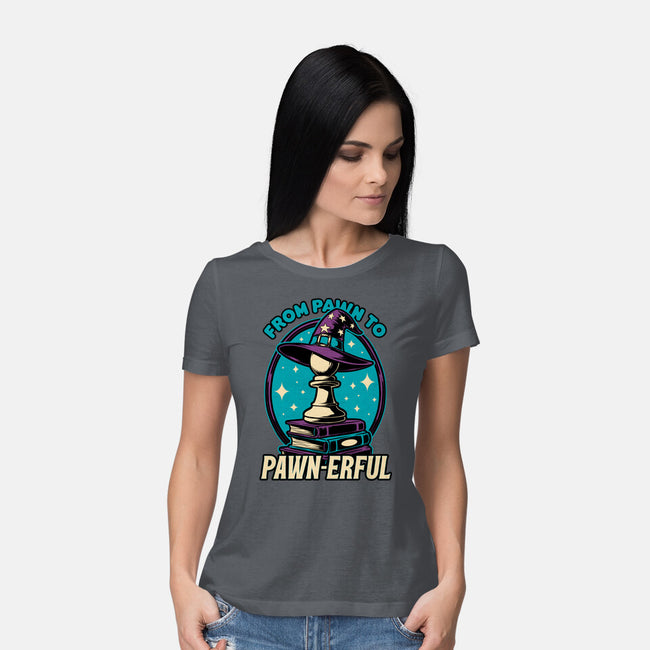 Wizard Pawn-Womens-Basic-Tee-Studio Mootant