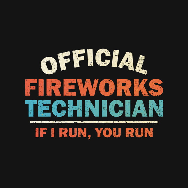Official Fireworks Technician-Womens-V-Neck-Tee-kg07