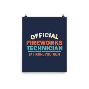 Official Fireworks Technician