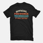 Official Fireworks Technician-Mens-Basic-Tee-kg07