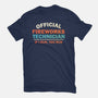 Official Fireworks Technician-Womens-Basic-Tee-kg07