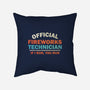 Official Fireworks Technician-None-Removable Cover w Insert-Throw Pillow-kg07