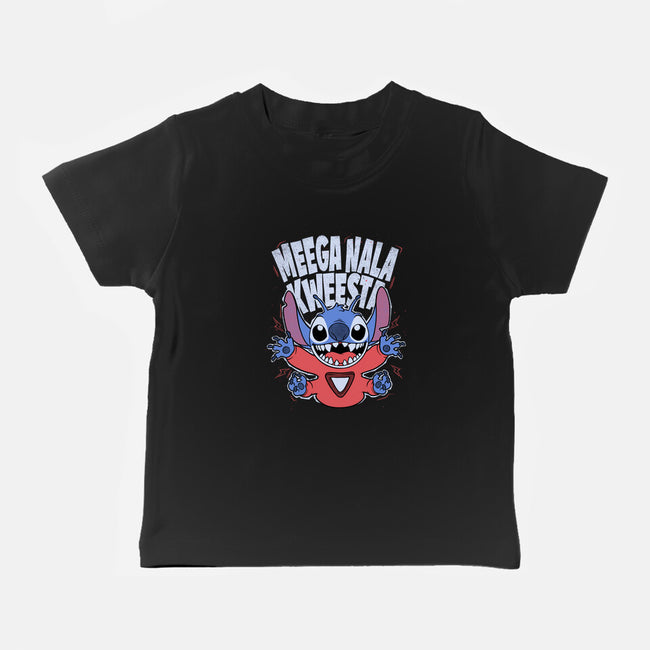 Bad Word Alien-Baby-Basic-Tee-Studio Mootant