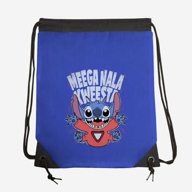 Bad Word Alien-None-Drawstring-Bag-Studio Mootant