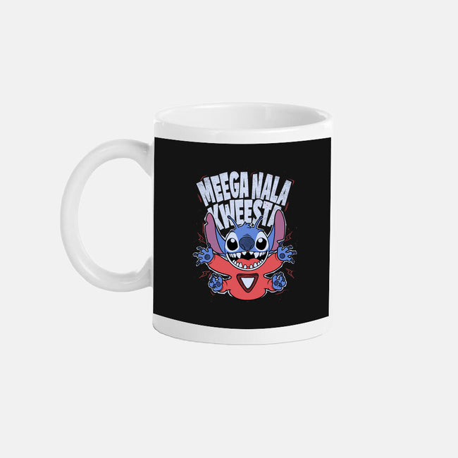 Bad Word Alien-None-Mug-Drinkware-Studio Mootant