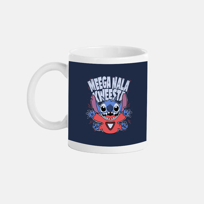 Bad Word Alien-None-Mug-Drinkware-Studio Mootant