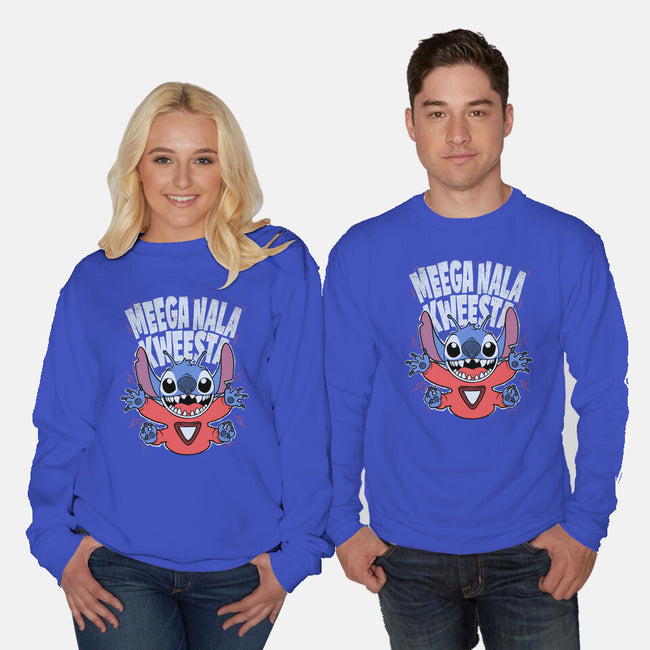 Bad Word Alien-Unisex-Crew Neck-Sweatshirt-Studio Mootant