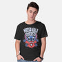 Bad Word Alien-Mens-Basic-Tee-Studio Mootant