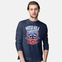 Bad Word Alien-Mens-Long Sleeved-Tee-Studio Mootant