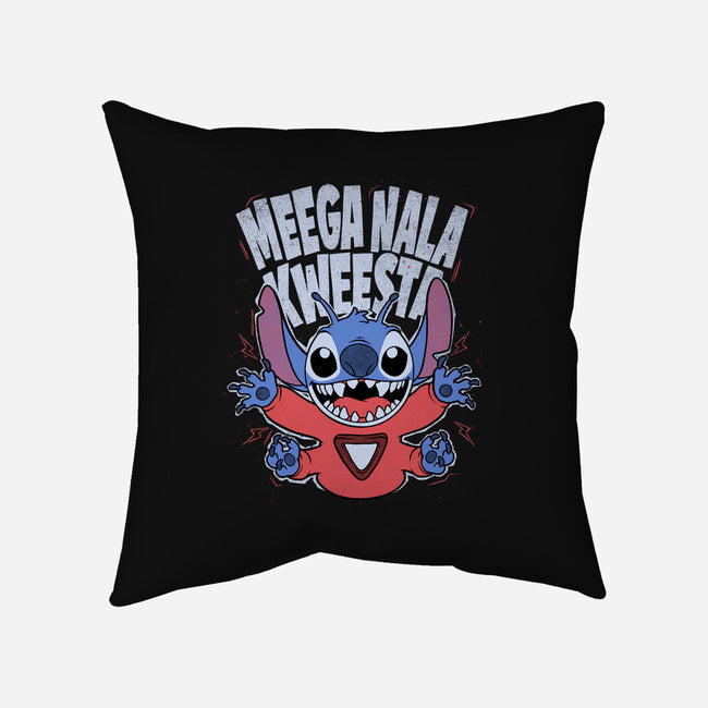 Bad Word Alien-None-Removable Cover w Insert-Throw Pillow-Studio Mootant