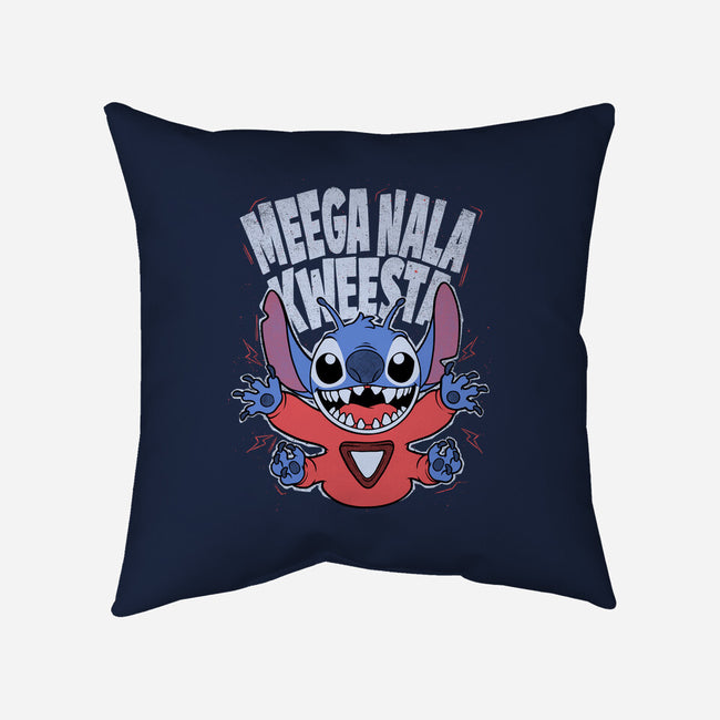 Bad Word Alien-None-Removable Cover w Insert-Throw Pillow-Studio Mootant
