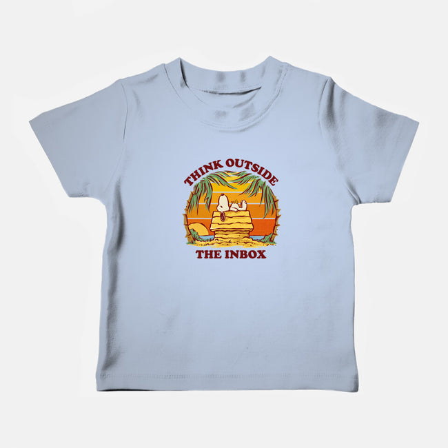 Think Outside The Inbox-Baby-Basic-Tee-kg07