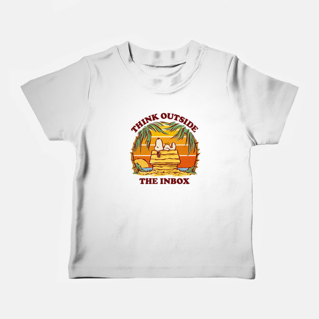 Think Outside The Inbox-Baby-Basic-Tee-kg07