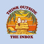 Think Outside The Inbox-Unisex-Basic-Tee-kg07