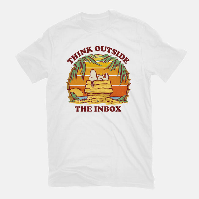 Think Outside The Inbox-Unisex-Basic-Tee-kg07