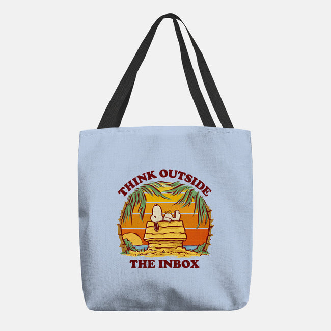 Think Outside The Inbox-None-Basic Tote-Bag-kg07