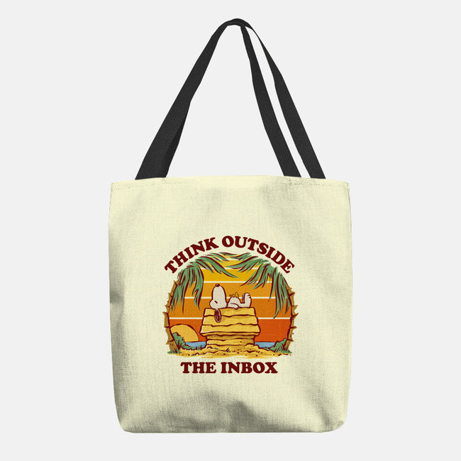 Think Outside The Inbox-None-Basic Tote-Bag-kg07