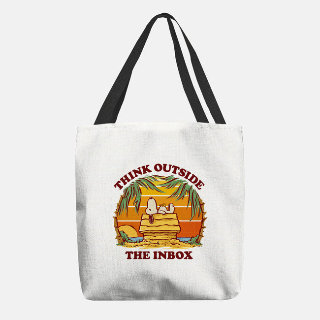 Think Outside The Inbox-None-Basic Tote-Bag-kg07