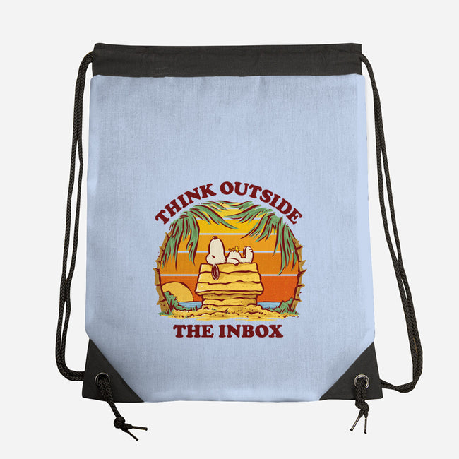 Think Outside The Inbox-None-Drawstring-Bag-kg07