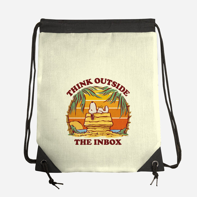 Think Outside The Inbox-None-Drawstring-Bag-kg07