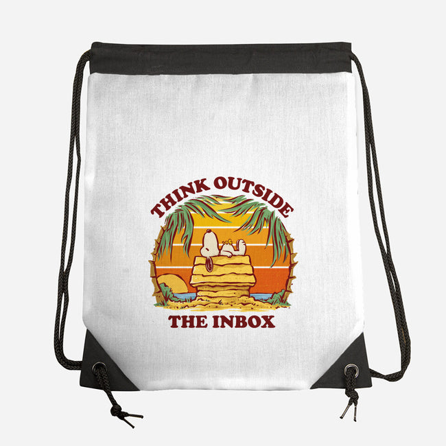 Think Outside The Inbox-None-Drawstring-Bag-kg07