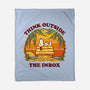 Think Outside The Inbox-None-Fleece-Blanket-kg07