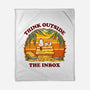 Think Outside The Inbox-None-Fleece-Blanket-kg07