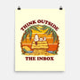 Think Outside The Inbox-None-Matte-Poster-kg07