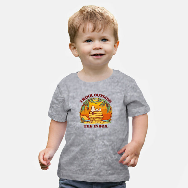 Think Outside The Inbox-Baby-Basic-Tee-kg07