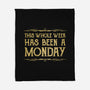 This Week Has Been A Monday-None-Fleece-Blanket-kg07
