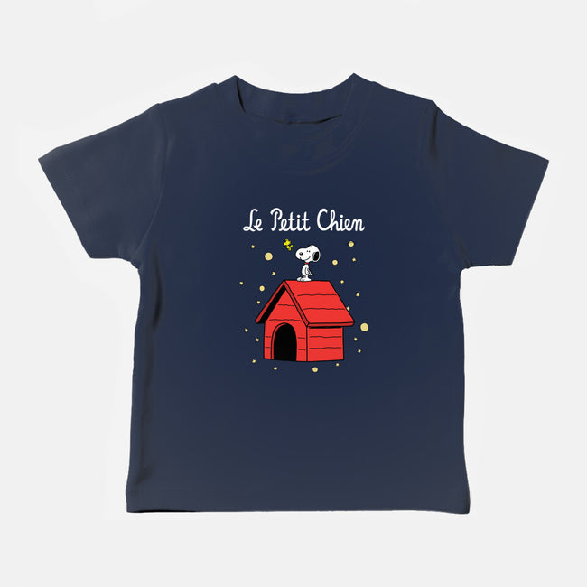 Le Petit Chien-Baby-Basic-Tee-Barbadifuoco