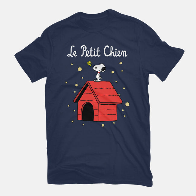 Le Petit Chien-Womens-Fitted-Tee-Barbadifuoco