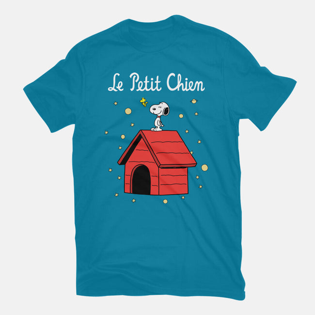 Le Petit Chien-Womens-Basic-Tee-Barbadifuoco