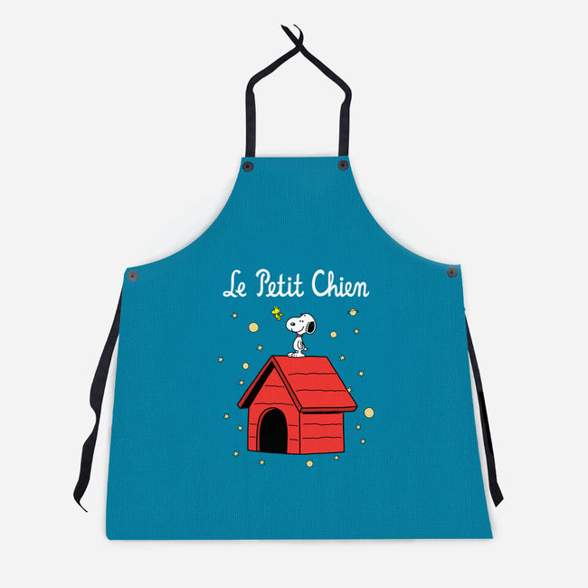 Le Petit Chien-Unisex-Kitchen-Apron-Barbadifuoco