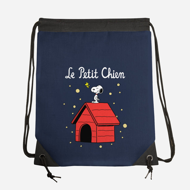 Le Petit Chien-None-Drawstring-Bag-Barbadifuoco
