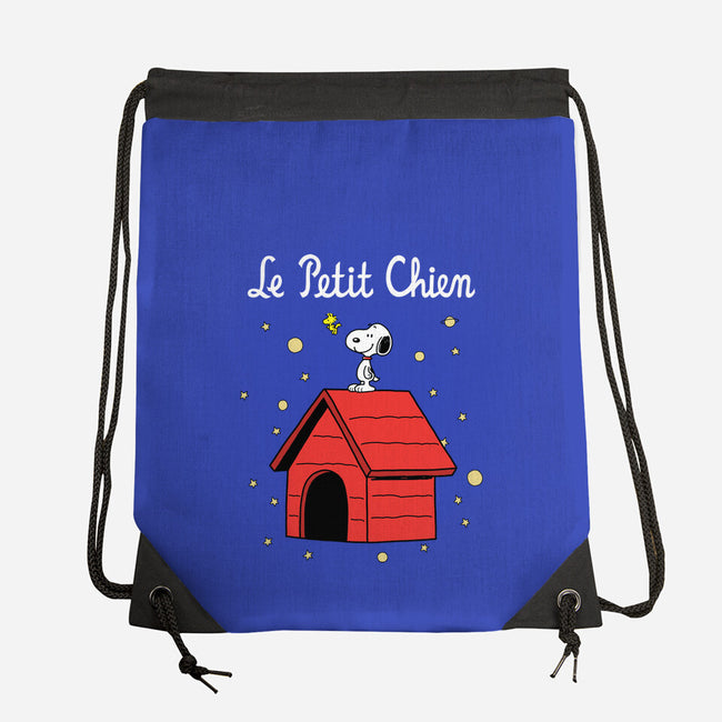 Le Petit Chien-None-Drawstring-Bag-Barbadifuoco