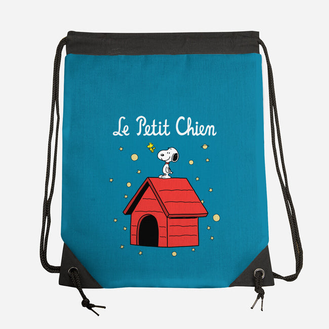 Le Petit Chien-None-Drawstring-Bag-Barbadifuoco