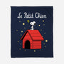 Le Petit Chien-None-Fleece-Blanket-Barbadifuoco