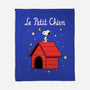 Le Petit Chien-None-Fleece-Blanket-Barbadifuoco