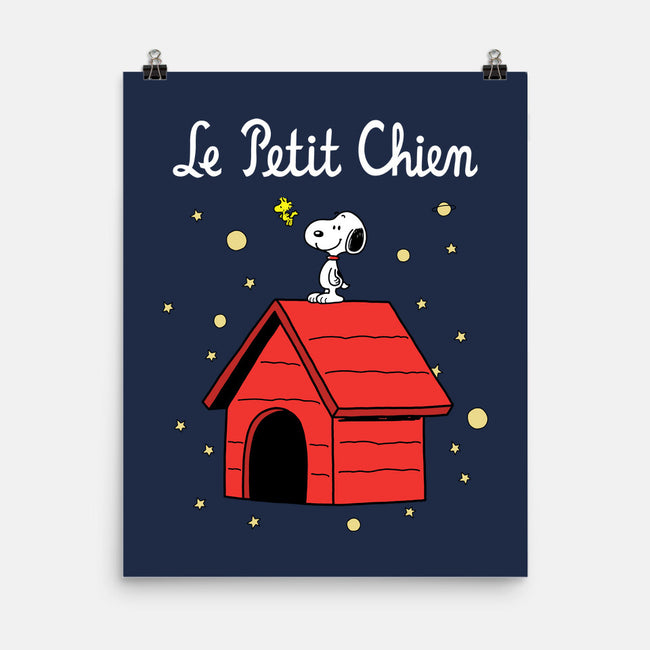 Le Petit Chien-None-Matte-Poster-Barbadifuoco