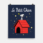Le Petit Chien-None-Matte-Poster-Barbadifuoco