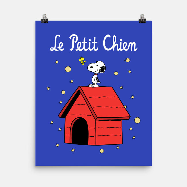Le Petit Chien-None-Matte-Poster-Barbadifuoco