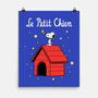 Le Petit Chien-None-Matte-Poster-Barbadifuoco