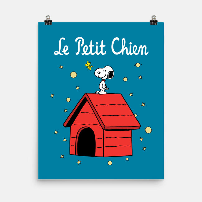 Le Petit Chien-None-Matte-Poster-Barbadifuoco