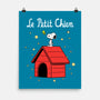 Le Petit Chien-None-Matte-Poster-Barbadifuoco
