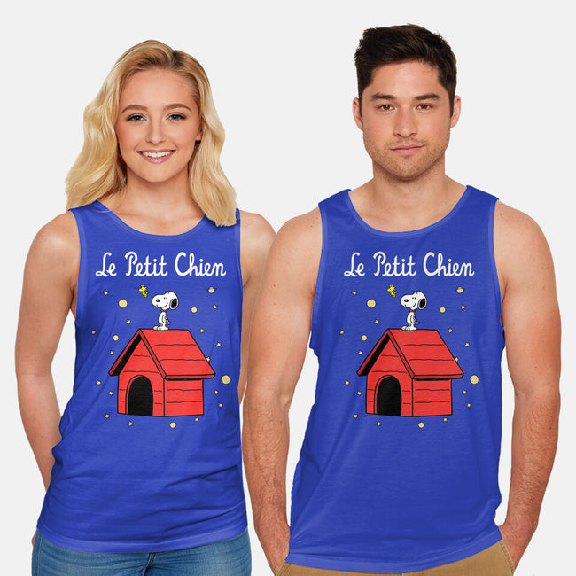Le Petit Chien-Unisex-Basic-Tank-Barbadifuoco